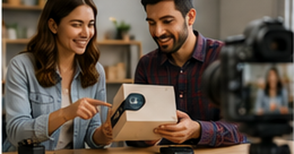 Practical example illustrating micro-influencer marketing for a small business
