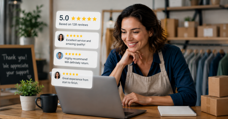 How to Use Customer Testimonials Across Your Website and Social Media featured image by Djeema Digital Marketing