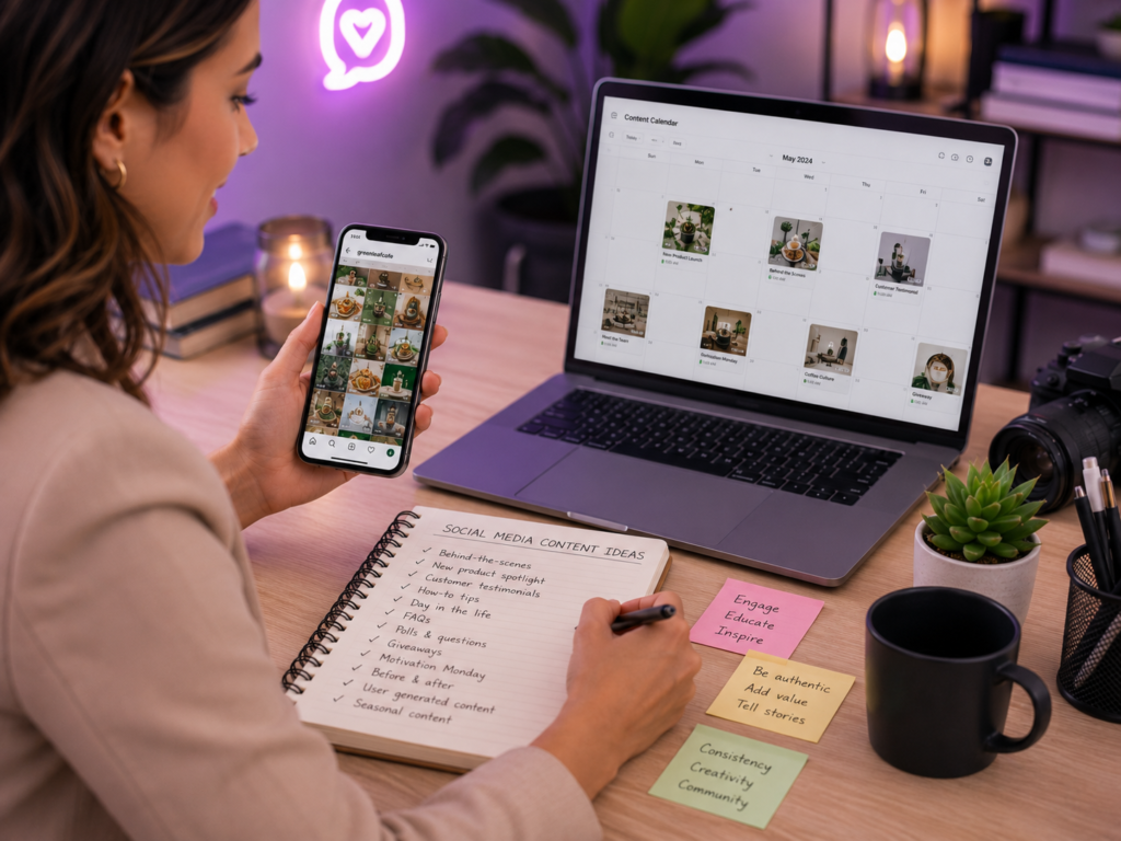 Practical example illustrating omnichannel customer experience for a small business
