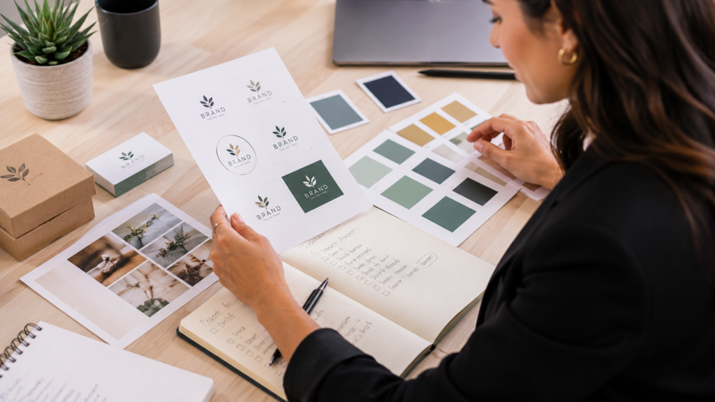 Brand Identity Checklist for Small Businesses content image with digital marketing tips