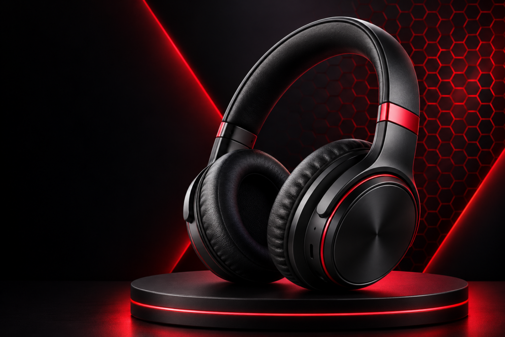 Wireless Noise-Cancelling Headset