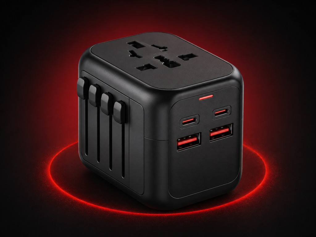 Universal Travel Adapter with USB-C